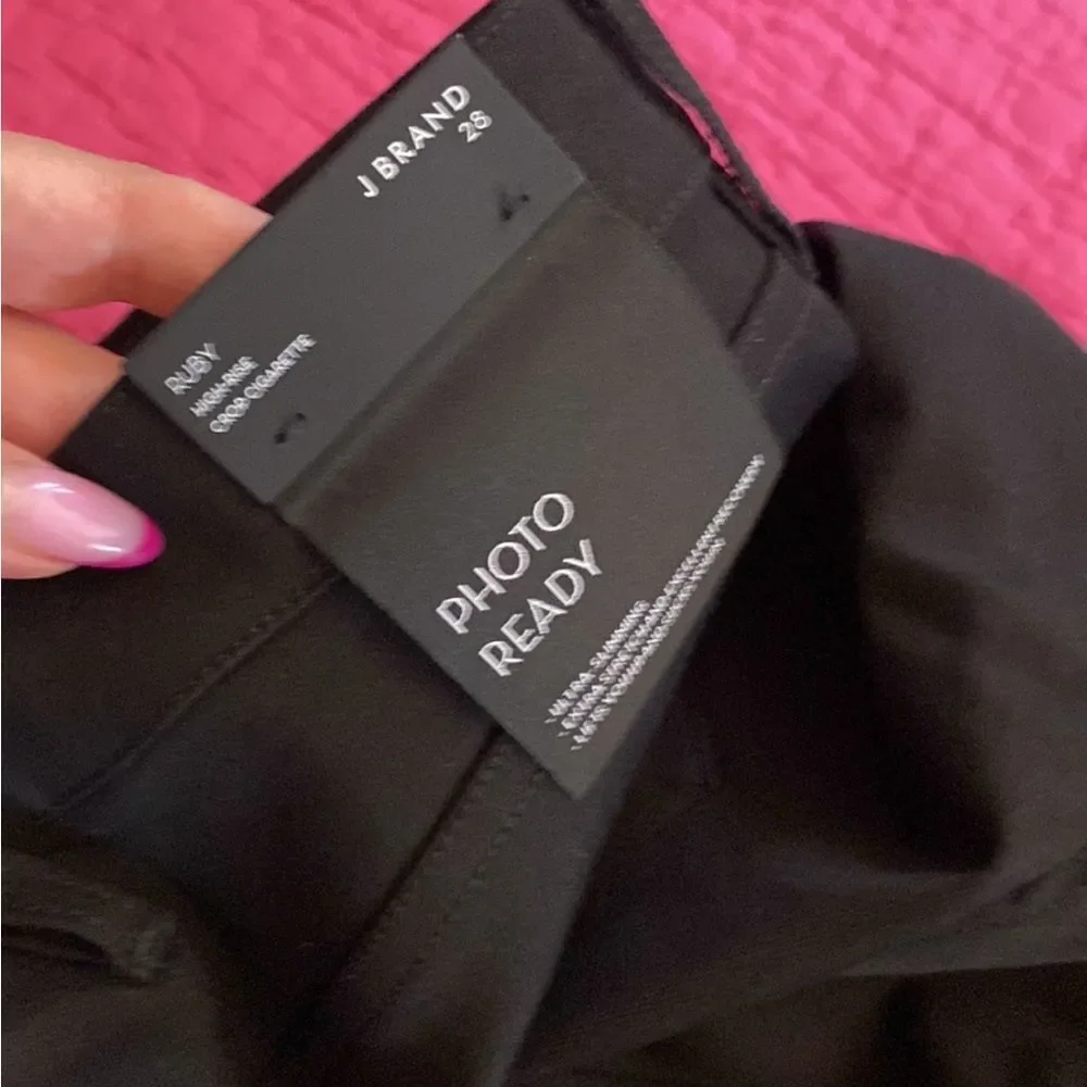 NWT J Brand Shimmering Black Sequin jeans, size 28